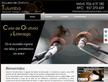 Tablet Screenshot of oratoriatulumba.com